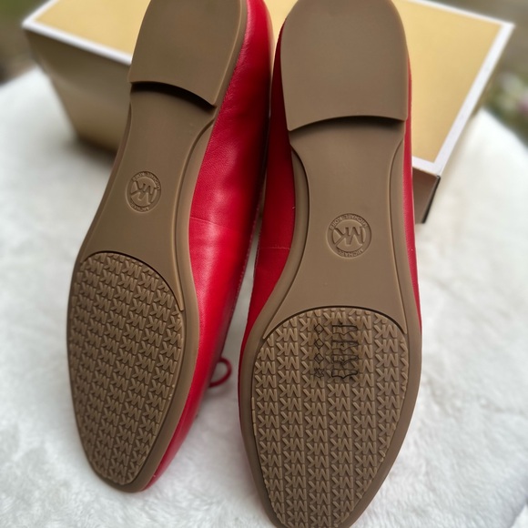 Michael Kors Women’s Ballet Flats Red - Picture 6 of 11
